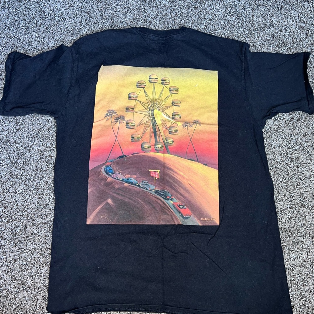 In and out graphic t-shirt